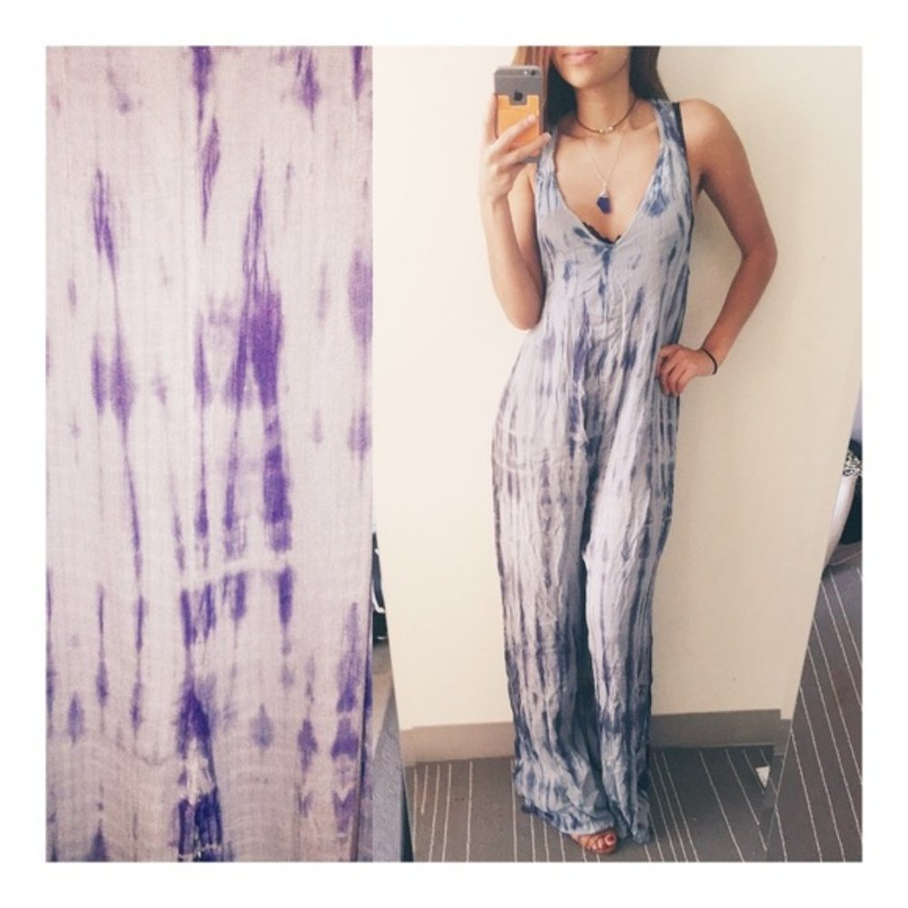 UO tie dye jumpsuit